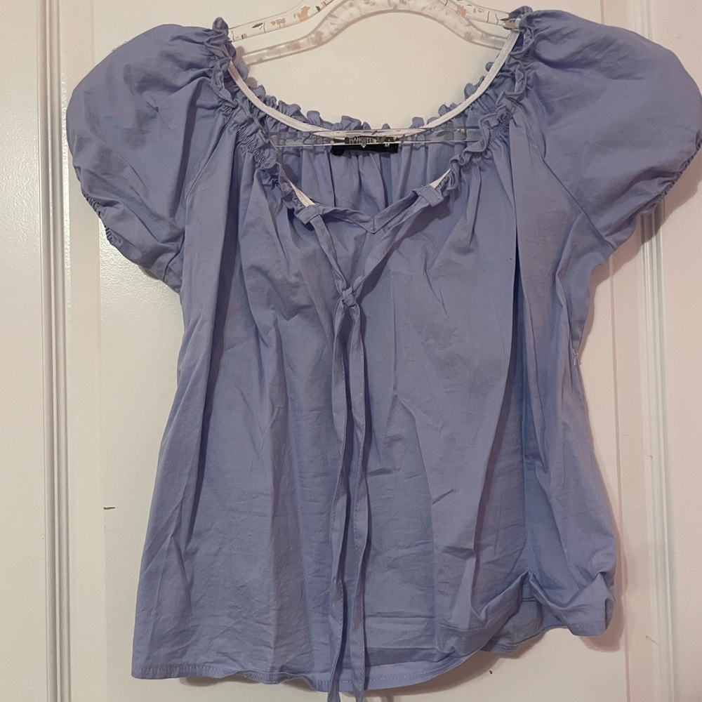 Light Blue Blouse